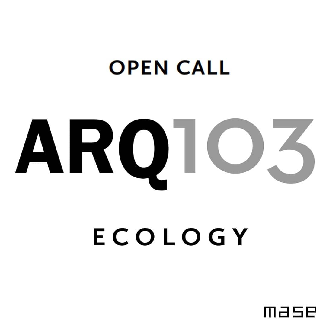 Call for papers: Se abre este número 103 de ARQ para ensayos, investigaciones, proyectos y propuestas que, superando el cliché de lo ‘verde’, permitan nuevas lecturas sobre la ecología desde la arquitectura

Bases: arquitectura.uc.cl/images/ARQ_103…
