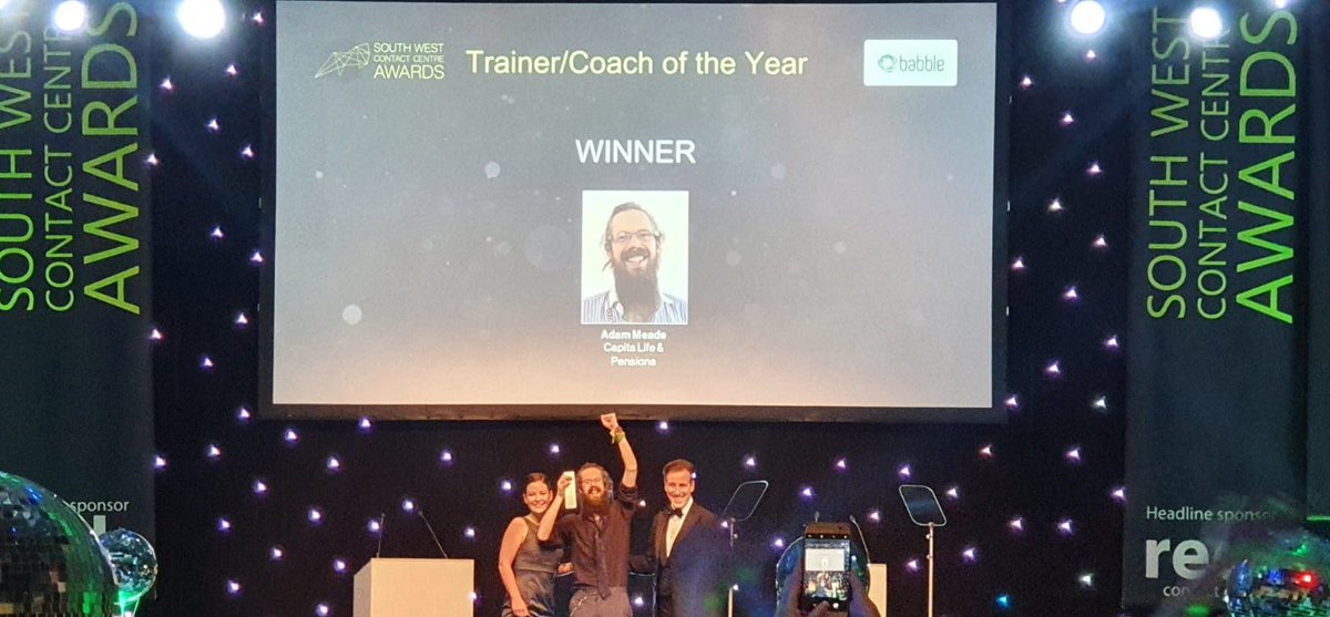 SWCCF1's tweet photo. #swccfawards

Support Person of the Year -Carnival UK
Trainer/Coach of the Year - Capita Life and Pensions @CapitaPlc https://t.co/k9Cn5iJAEC