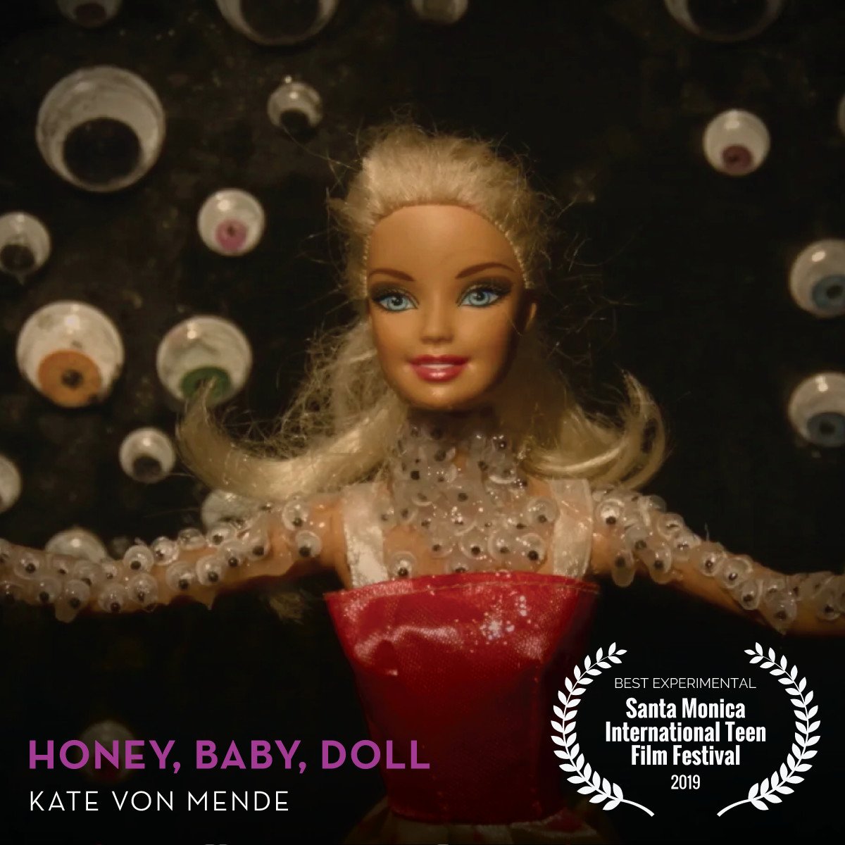 SaMoTeenFilm's tweet photo. ๐In our 2019 winner for Best Experimental Film, @HWSchoolโs Kate von Mende blends the real and surreal in her exploration into a teenage girl's psyche: โHoney, Baby, Dollโ
#SAMOTeenFilmFest #SMITFF #teenfilmfest #GoSaMo #teenfilmmakers #HSfilmfest #LAFilmFest #youngfilmmakers https://t.co/GQe7mLMncg