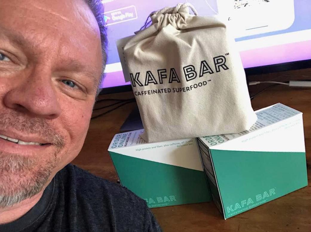 My order of KAFA bars (caffeinated superfood) just arrived! Thanks Francisco Dao @theman and <a href="/mikeprasad/">Mike Prasad</a>. Get yours at kafabar.com. And no, I get nothing for promoting this except a caffeine buzz.