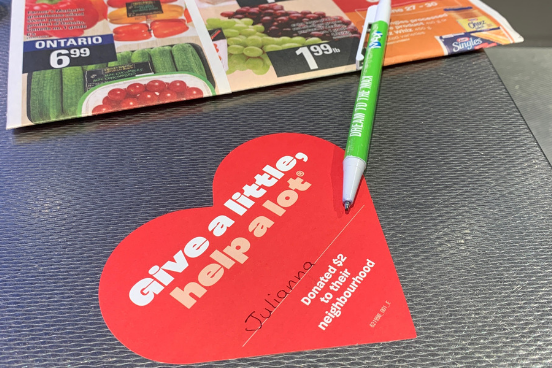 CAFDN's tweet photo. Giving is as easy as grocery shopping! Today to July 12, you can Stand Up for Kids & improve the lives of at-risk young people by making a donation to @cafdn when you check out at almost any @LoblawsON in Ontario. #standupforkidscanada #givealittlehelpalot #givealittle #helpalot https://t.co/zsXwuGhdFK