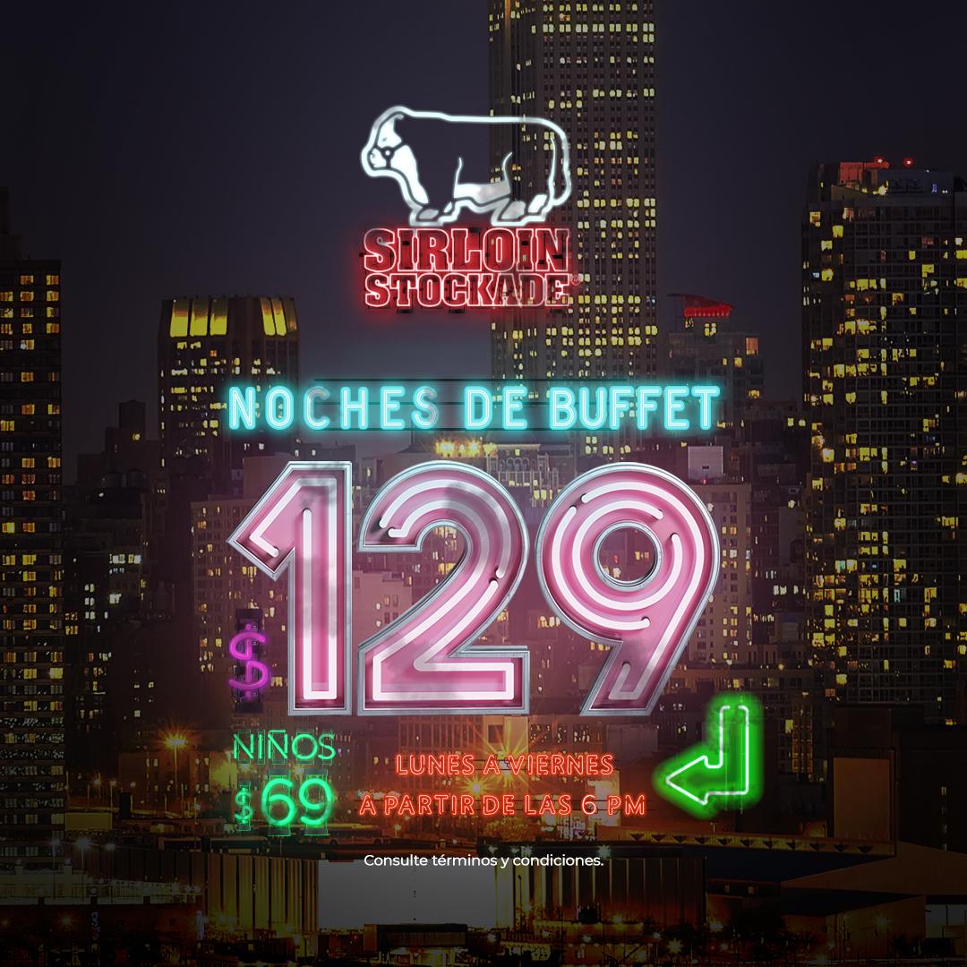 Total 97+ imagen precio de buffet sirloin stockade monterrey Abzlocal.mx
