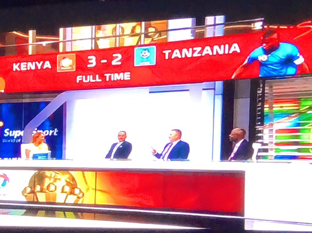fatumabdulkadir's tweet photo. Itβs official yes as #Kenya makes history & watching my brother @MusaOtienoOngao commentating @SuperSports07 with substance and knowing #HarambeeStars @Hodiafrica we are proud n celebrate u captain π©ββοΈ cheering with me @LeWano #AFConf2019 #TotalAFCON2019 together we #Shoot2Score https://t.co/GOm00kOYzg