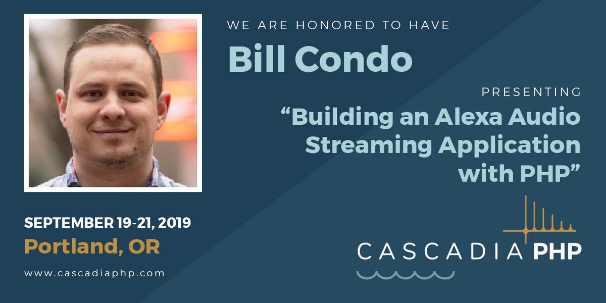 CascadiaPHP's tweet image. @mavrck has a great talk scheduled for #CascadiaPHP2019