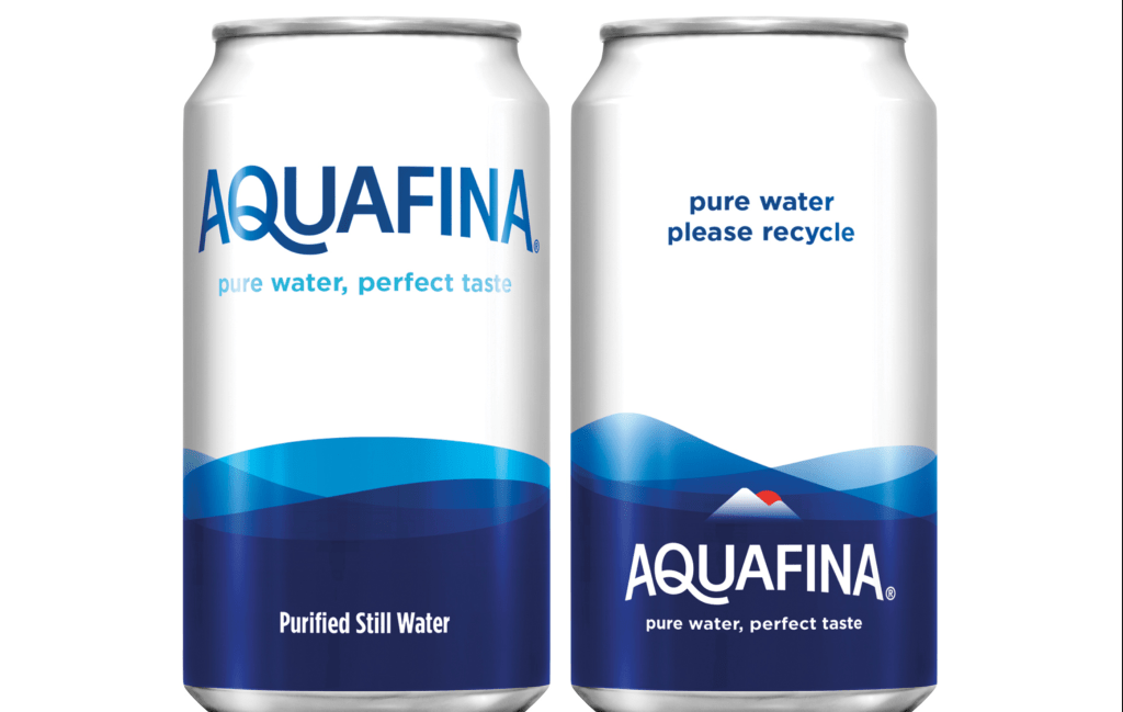 TechCrunch's tweet photo. Pepsi is going to start putting its Aquafina water in aluminum cans https://t.co/ppKqi5k6cK by @jshieber https://t.co/uDttejBKdA