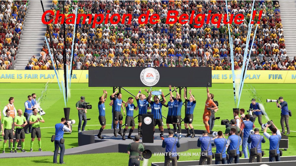 Bien joué à toute l’équipe pour cette saison !!!