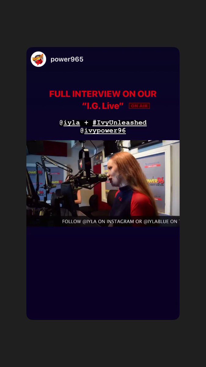 Power965's tweet image. ᴀ ʟɪʟ ɢɪʀʟ ᴄʜᴀᴛ ᴡɪᴛʜ @iyla + @IvyPower96 ᴀʙᴏᴜᴛ ʜᴇʀ ɴᴇᴡ Sᴏɴɢ #Sʜᴀᴍᴘᴏᴏ ʀᴇᴠᴇᴀʟS ᴀ ᴍᴜᴄʜ ᴅᴇᴇᴘᴇʀ ᴍᴇᴀɴɪɴɢ ᴛʜᴀɴ ᴇxᴘᴇᴄᴛᴇᴅ!  ɪɴᴛᴇʀᴠɪᴇᴡ
➡️ ᴘᴏᴡᴇʀ96.ᴄᴏᴍ ⬅️ ... #ᴘᴏᴡᴇʀ96 #IvyUnleashed  #ᴍɪᴀᴍɪ #ʀᴀᴅɪᴏ 🌴