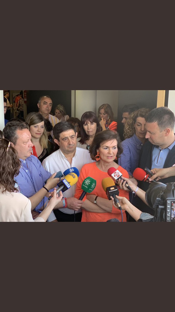 TODOSPORLINARES's tweet photo. Leed todos los tuits de @carmencalvo_ y d @mjmonteroc durante la campaña electoral NO TIENEN DESPERDICIO, es la prueba más veraz de que todo es mentira (Aute) tal vez nos lo puedan explicar algunos paisanos 
Ni un tuit, ni comentario ni un comunicado ¿de verdad nos representáis? https://t.co/izVqOHWPU0