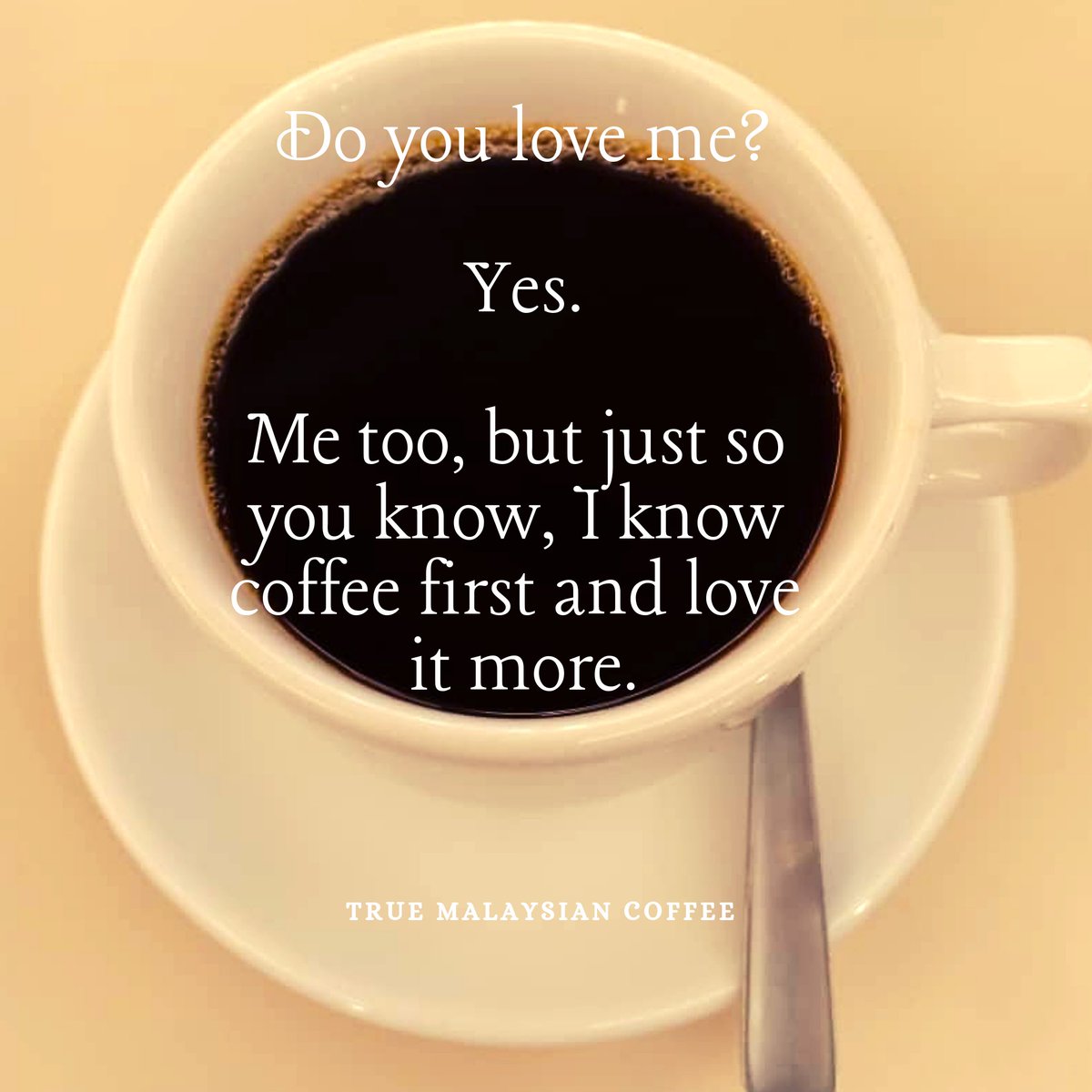 Coffee first
#TrueMalaysianCoffee #coffee #coffeeshop #coffeebeans #coffeetime #coffeecup #coffeegeek #coffeeholic #coffeelover #coffeelovers #coffeelike #coffeeworldwide #coffeegram #coffeeart #coffeequotes #coffeequote #espresso #espressomachine #coffeeprops #lovelovelove