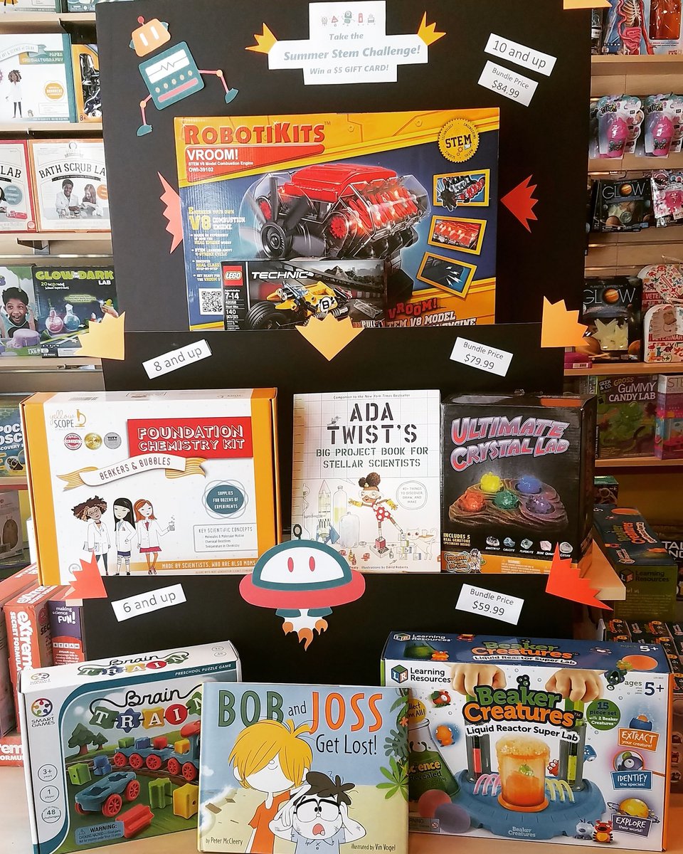 iSparkToys's tweet photo. Don't forget about our #SummerSTEMChallenge! Not only does it encourage #learning while on #summervacation π, but you also get a $5 #giftcard if you show us #pictures πΈ of your finished #project!
#iSparkToys π€ #summerproject https://t.co/HzxkUU3etK