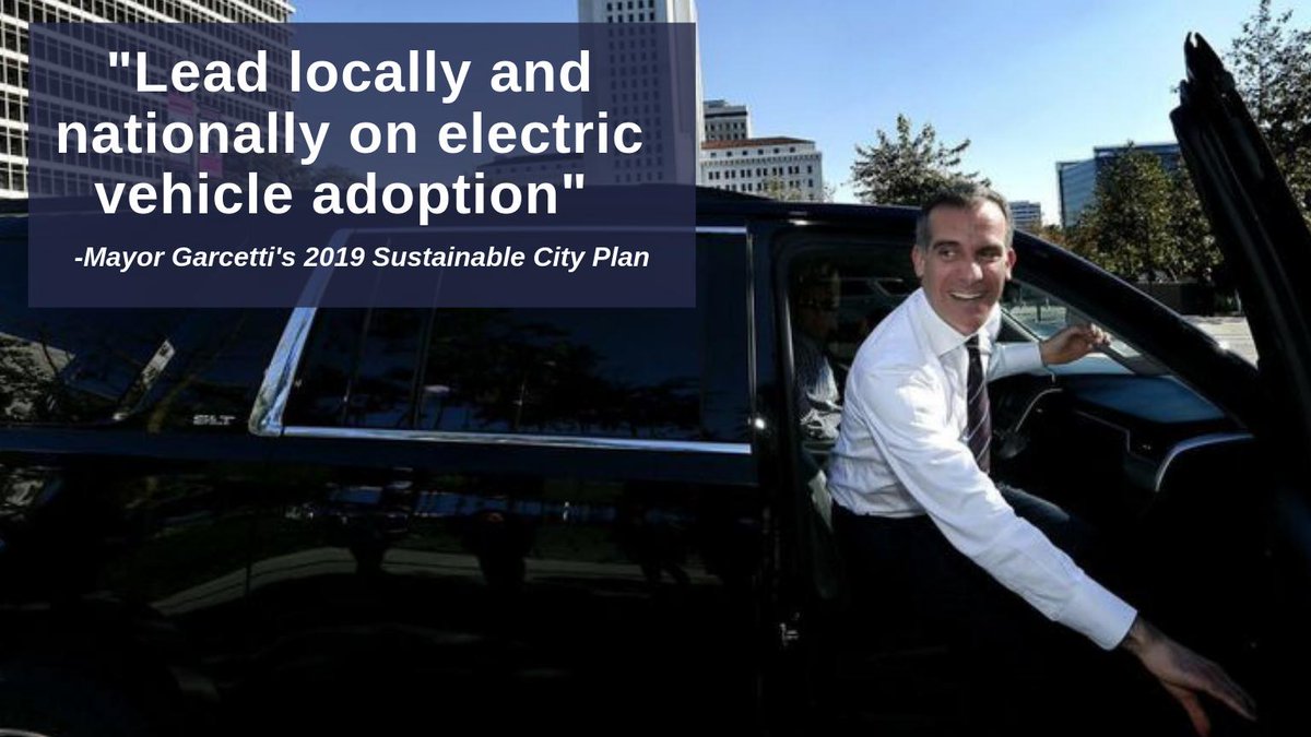Fact: @MayorofLA @ericgarcetti’s GMC Yukon gets 14 miles per gallon, and the taxpayers pay for it. That’s why he doesn’t care about proposing policies that will double electricity rates and increase the price of gas at the pump for working families.