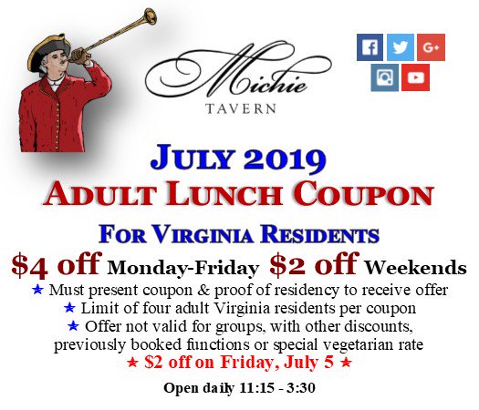 Michie Tavern tweet media
