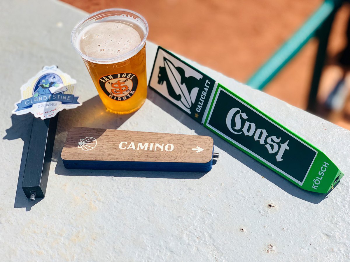 It’s Thirsty Thursday right? Well we got something for that! Get either the beer package or beer sampler tickets and you’ll get the chance to try some of <a href="/ClandestineBrew/">Clandestine Brewing</a>, <a href="/CaminoBrew/">Camino Brewing Co.</a>, and <a href="/calicraft/">Calicraft Brewing Co</a> different beers! Giants take on the Ports tonight and we got cold beers waiting!