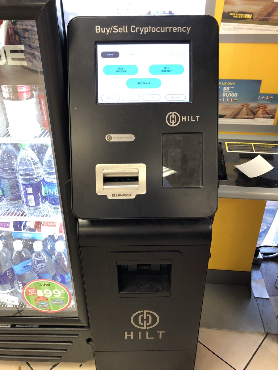 bitcuriousmom's tweet photo. Found a gas station in #vegasbaby that had an @evgonetwork and guess what else they had? A #bitcoin atm! Yeah, Baby! Are you #bitcurious ?! Attendant says it gets used a lot! https://t.co/xqgHsHJQnk