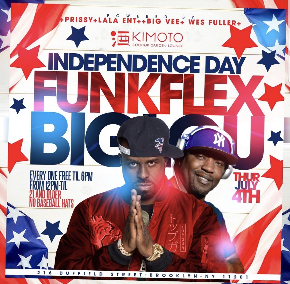Get your 4th of July tickets now! 🇺🇸eventbrite.com/e/funk-master-…