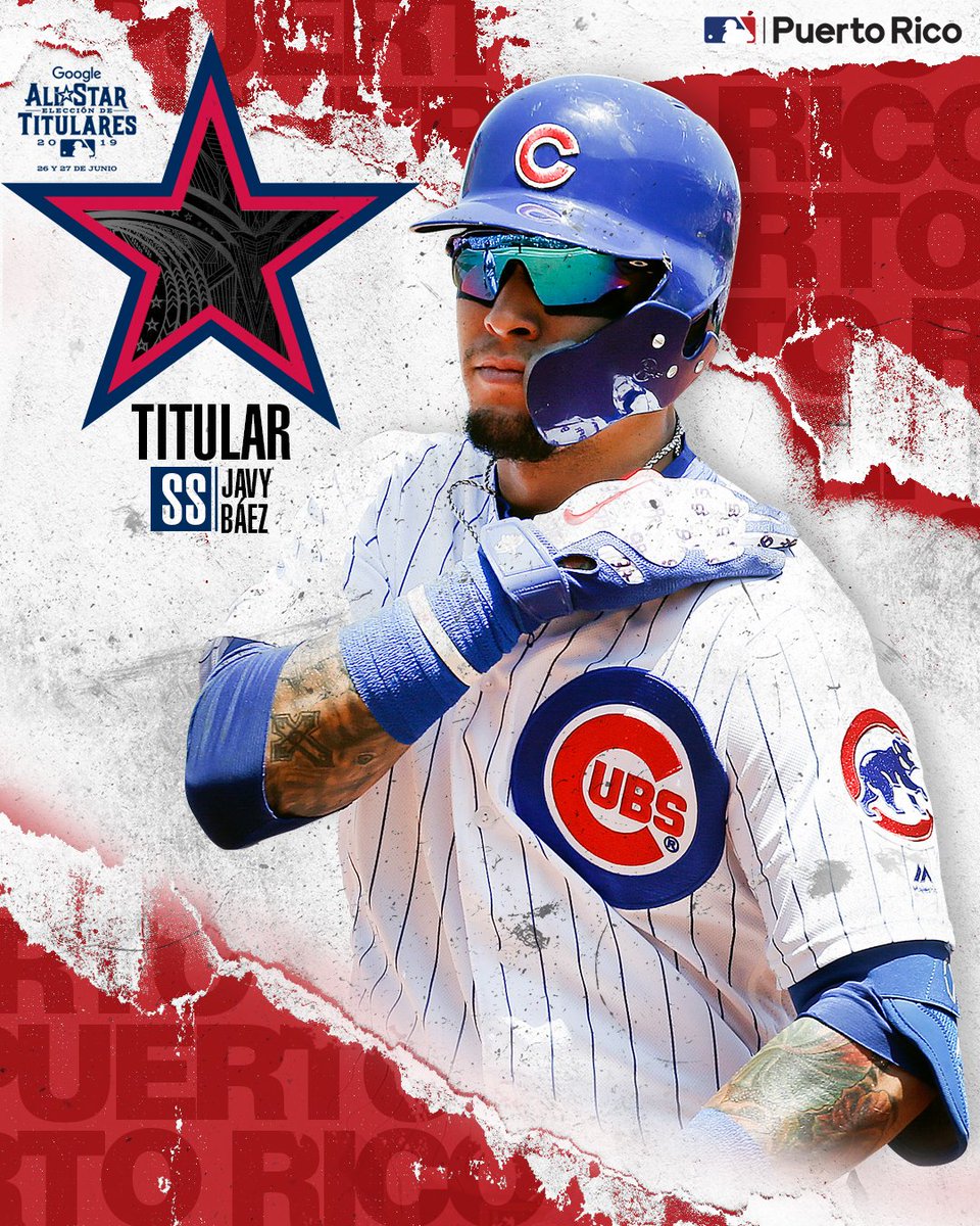 Ustedes lo eligieron, ¡"El Mago" será titular en el #AllStarGame! ⭐️

¡Felicidades, <a href="/javy23baez/">Javier Báez</a>! 🎩💫

#MLBPuertoRico 🇵🇷