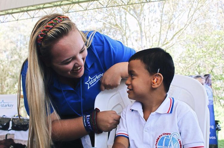 ~so the world may hear~ 
Our sister, Nicole, had the amazing opportunity to go to Guatemala with the Starkey Hearing Foundation to give our hearing aids!! We are so proud of you!! 🤩💗
#definitelydz #sfa23 #pictureyourselfpanhellenic