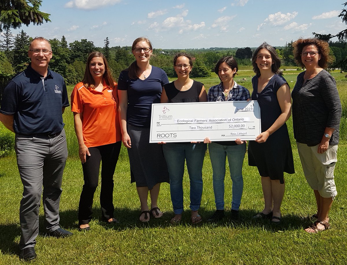 TrilliumMutual's tweet photo. The #ROOTSCommunityFund is pleased to support the @EFAO2 in the #Guelph area in the amount of $2,000. With a focus on farmer-led education and research, #EFAO supports farmers to build resilient ecological farms and grow a strong knowledge-sharing community. https://t.co/UwV0XM8JCS