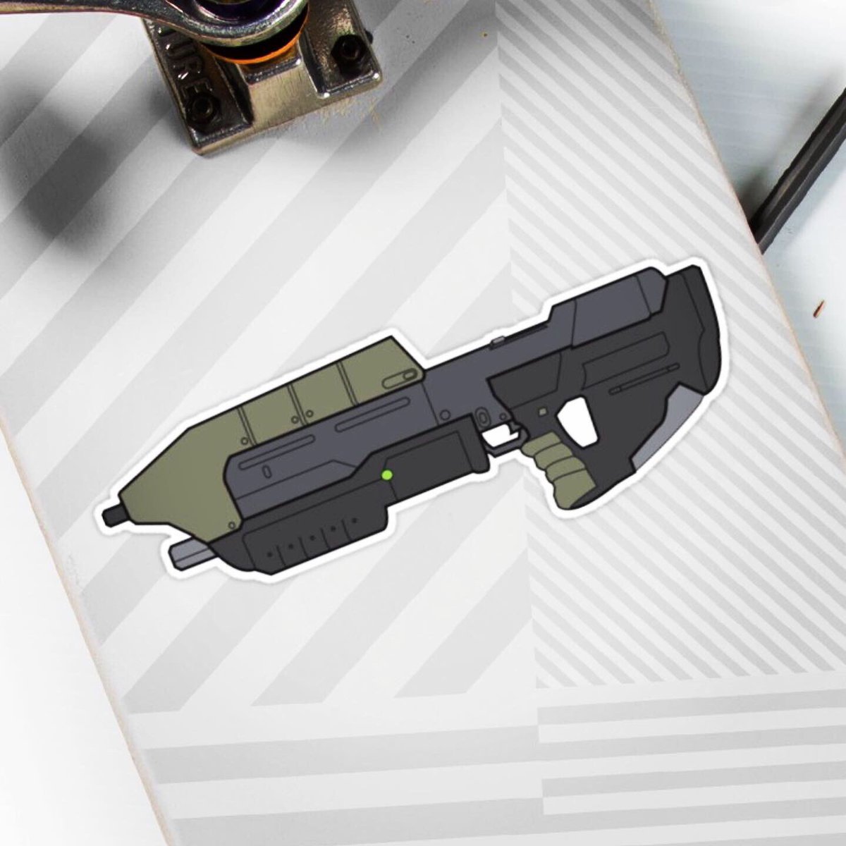 BehemothVisuals's tweet image. Halo MA5 AR stickers in our shop with our weapons collection!  #Halo #mcc #Microsoft