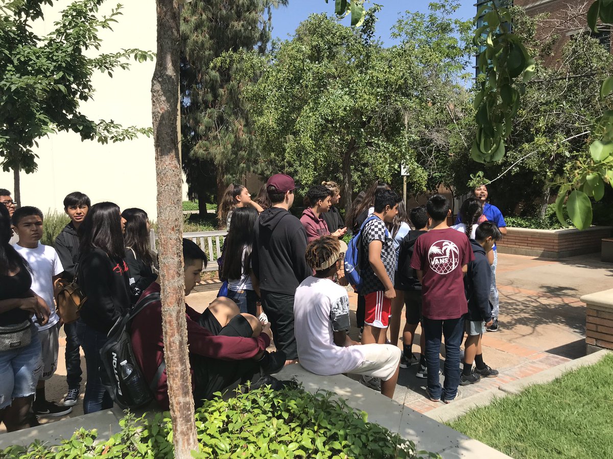 JacobMorenoIII's tweet photo. We brought our CoHi Bridge Students to UCR to introduce them to the possibilities and opportunities that await them. I’m rooting for you, young ones! Shoot for the moon and land amongst the stars! #UCR #CJUHSD #ColonyBridgeProgram #eachoneteachone https://t.co/jEUZIWiTBd