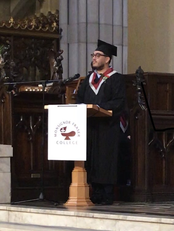 MfcMidtown's tweet photo. The Midtown Staff would like to congratulate all of the grads from Fraser this year. We were also blessed the Director of Education for @TCDSB Rory McGuckin address our grads with a wonderful speech. #mfcgrad2019 #congratulations @TCDSBdirector https://t.co/5KBpCuWScD
