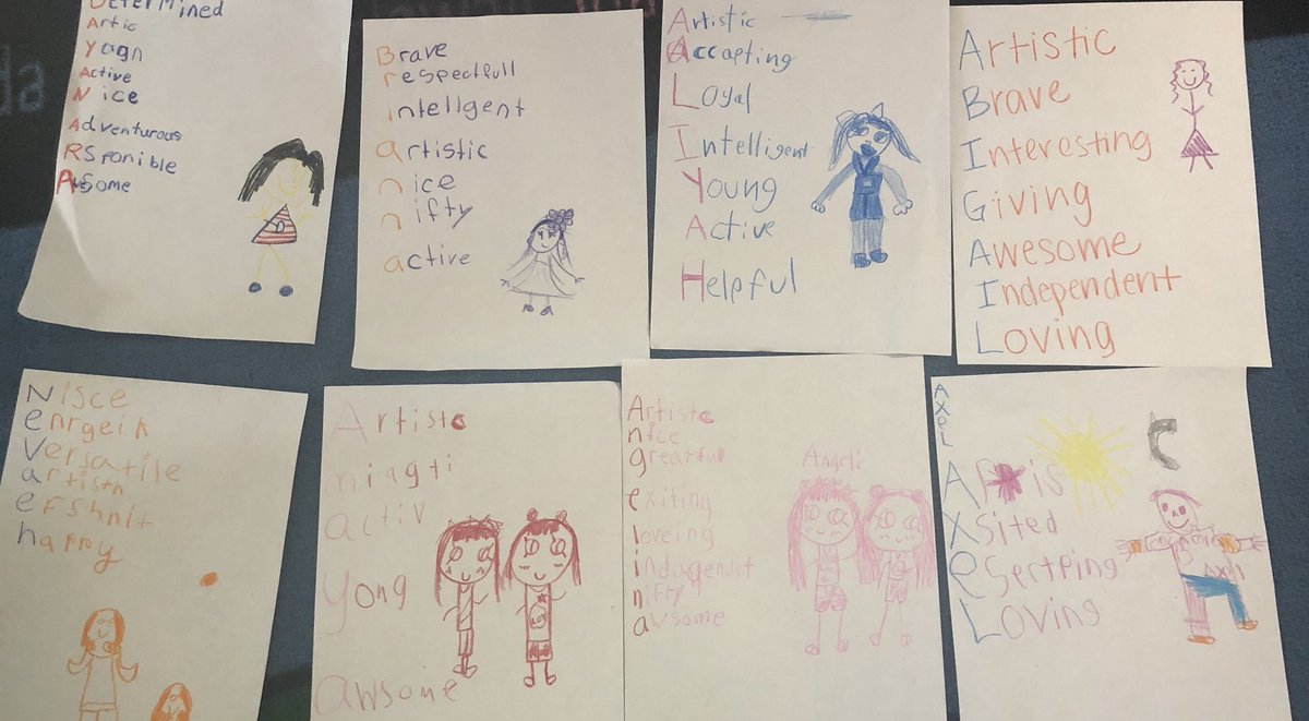 MrsHCampbell16's tweet image. Acrostic Adjective Activity #Alliteration #SummerLearningFun