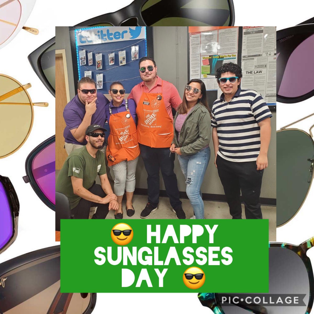 susie2qtinsfla's tweet photo. Happy Sunglasses Day!!! Now this group has got it going on at Flagler 😎 You guys really know how to rock your shades. #VOASpiritWeek @VegaMapvega @MartineMcKenzi4 @rose_taylorwood @6343Voateam @DDecespedes @angelicaacabeo1 @Jadebetancourt_ @mrjohnny70 https://t.co/SSVMNw7ZHy