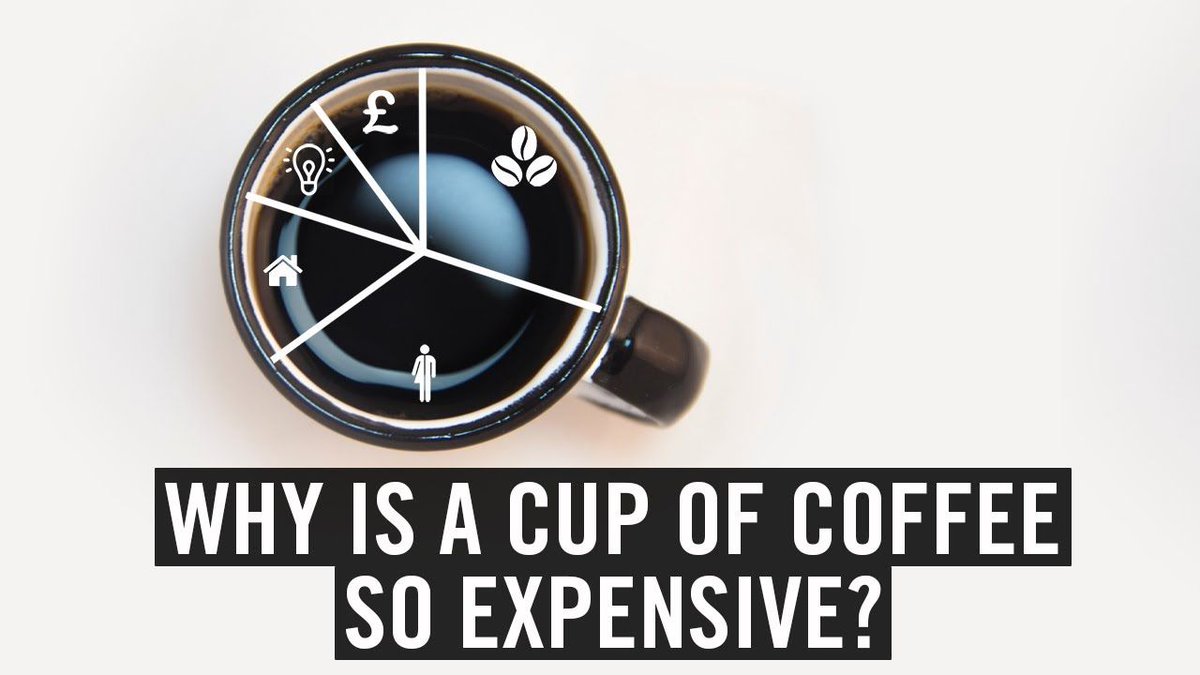 Why is a cup of coffee so expensive? Phenomenal video from James Hoffman on the cost of a cup of coffee. If you've ever complained about the cost of your latte, this is the vid for you. buff.ly/2RHAAaN