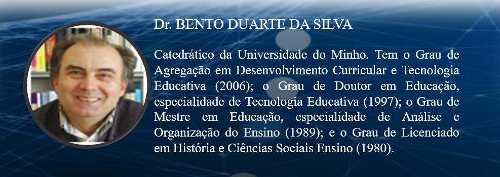 O Prof. Dr. Bento Duarte da Silva da Universidade do Minho é um dos palestrantes do Web Currículo!
Conheça os outros palestrantes em nosso site e já faça a sua inscrição: pucsp.br/webcurriculo