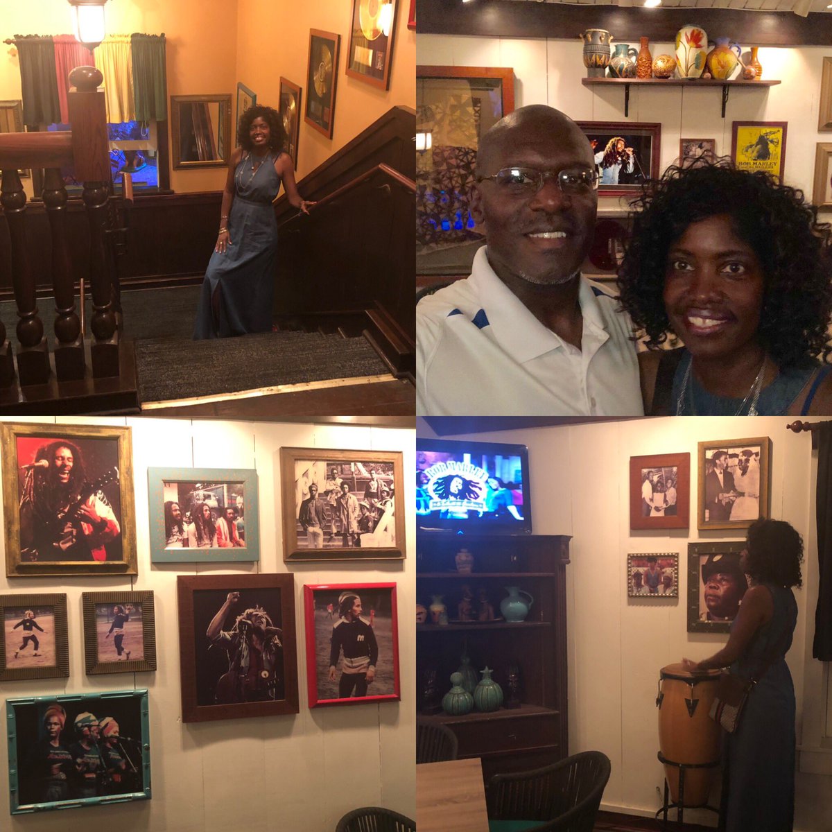 SMSSpell's tweet photo. Vacation with Mama Cat in Orlando. Viewing a replica house of the great Bob Marley! #familytime #abreakisneeded We Are...Wildcats! https://t.co/Tl21R7HhB6