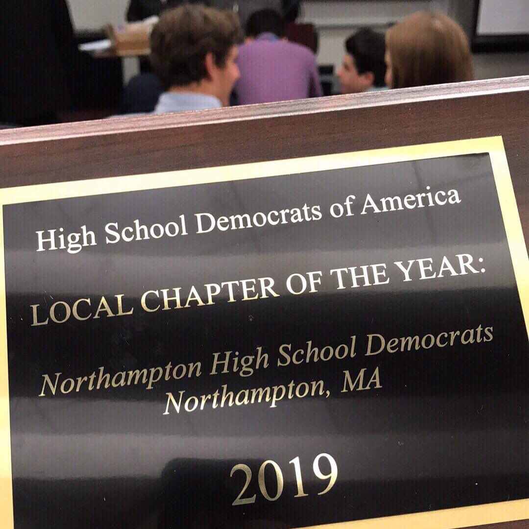 Northampton High School Democrats tweet media