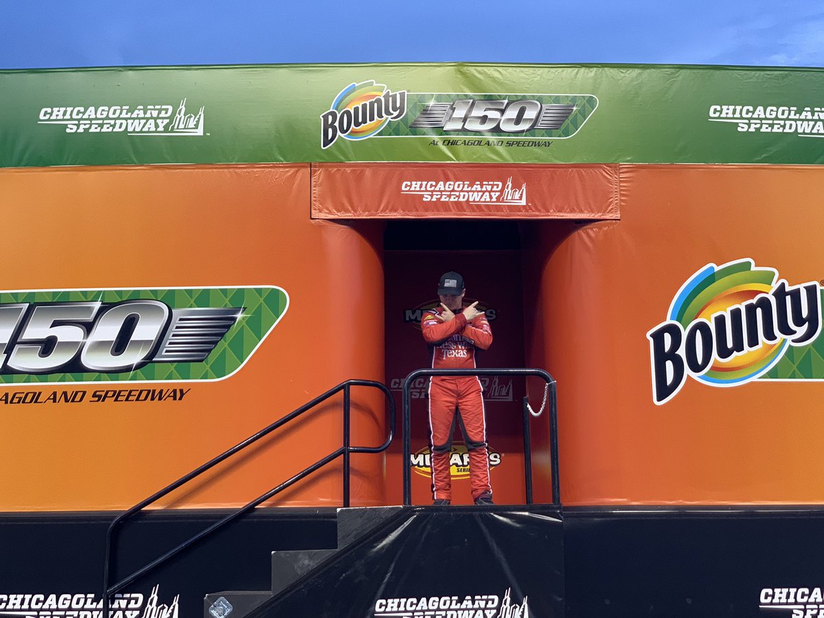 AMRacingNASCAR's tweet photo. Driver introductions @ChicagolndSpdwy ✅ https://t.co/LWRi6T8aAx