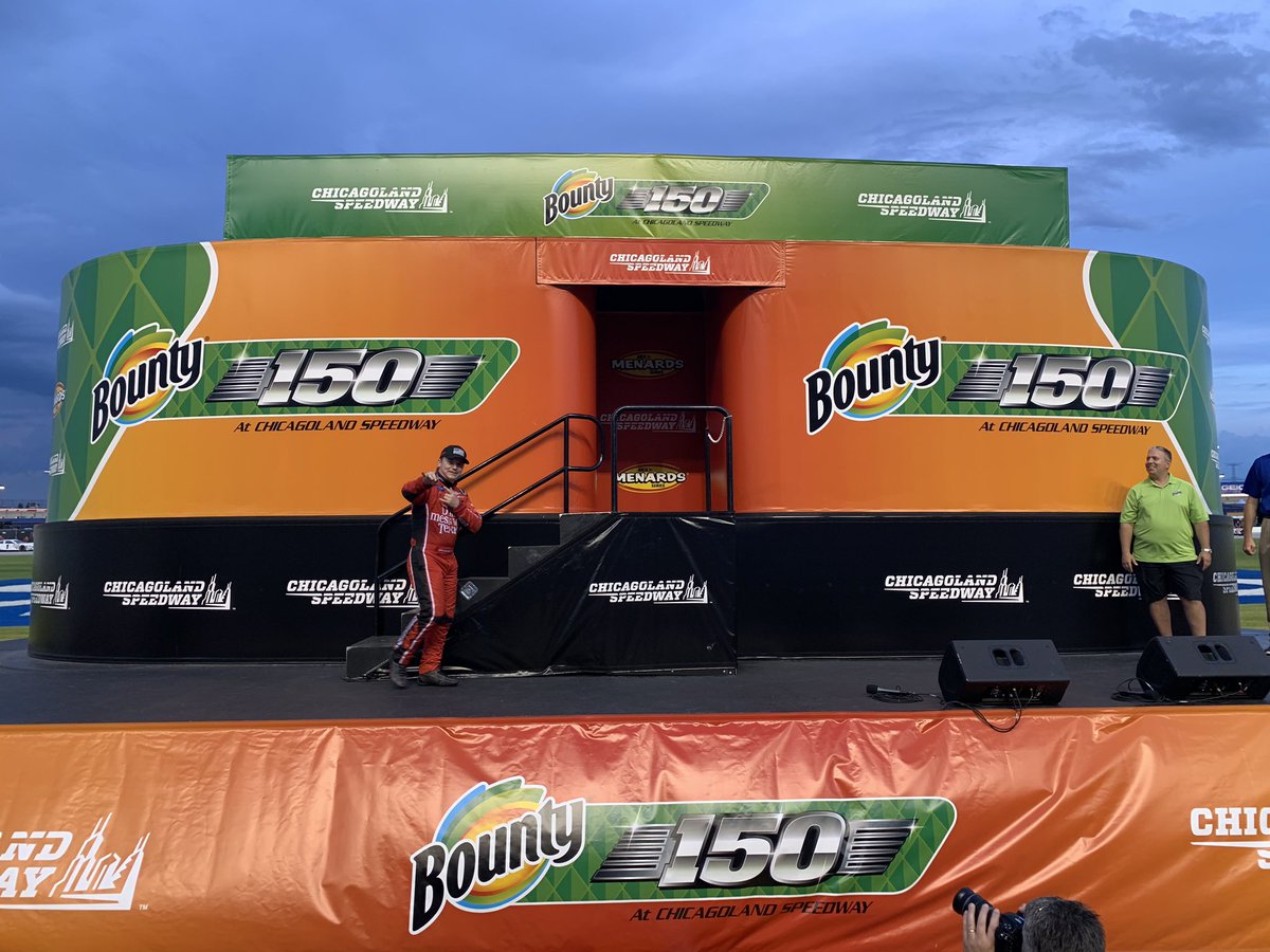 Driver introductions <a href="/ChicagolndSpdwy/">Chicagoland Speedway</a> ✅