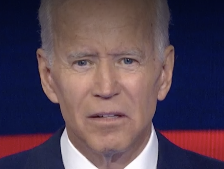 hermit_hwarang's tweet photo. Biden's face when the moderator told him Obama deported 3 million people https://t.co/U6erRnJyl4