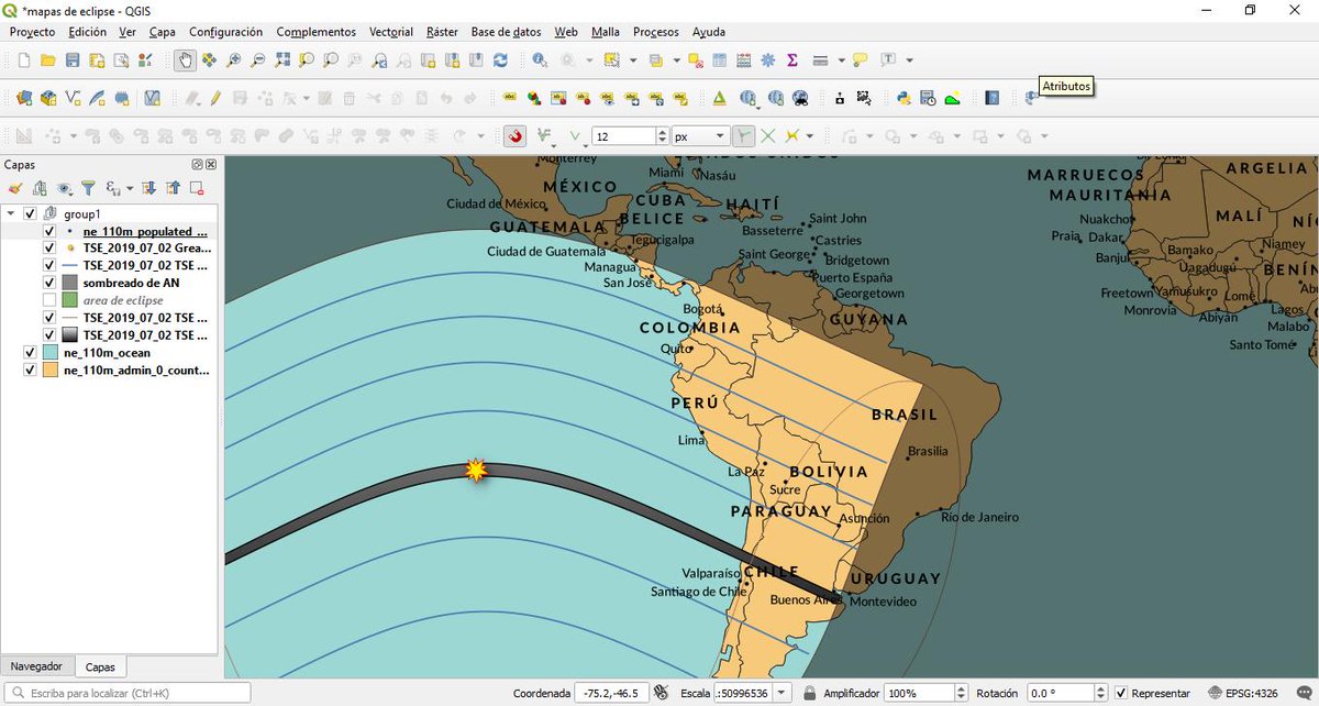 asalmendez's tweet photo. Cuando juntas los SIG la Astronomía y los infogramas. 😅
#EclipseChile #SAET #GeoScire #qgis https://t.co/ebCBlyLtsL