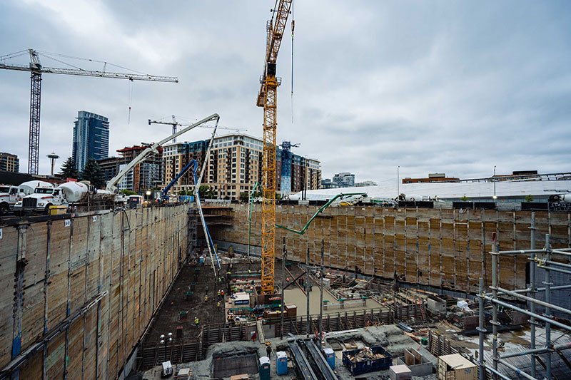 GrahamBuilds's tweet photo. The 1200 Stewart project team in #Seattle has a huge reason to celebrate. They completed a continuous concrete pour totaling 4,510 cubic yards – the largest concrete pour in Graham US history! #congrats #milestone #projectupdate #buildingtogether https://t.co/gUWmSEyb6p