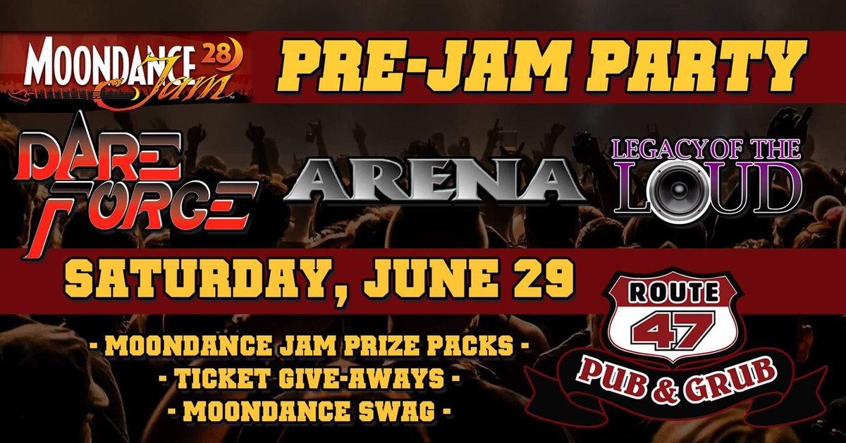 Sat 6/29 Let the fun begin! 😉
🌙💃preview w/ #Dareforce <a href="/ArenaRocksMN/">ArenaRocksMN</a> <a href="/LegacyoftheLoud/">Legacy Of The Loud</a> !🎉👍
Let the good times roll 🎶