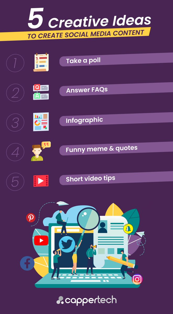 CapperTech's tweet image. These ideas can help you create creative social media content. 💡

🆓Request a Free Demo: cappertech.com 
#tipstersoftware #bettingtipsmarketplace #whitelabeltipping #cappertech
