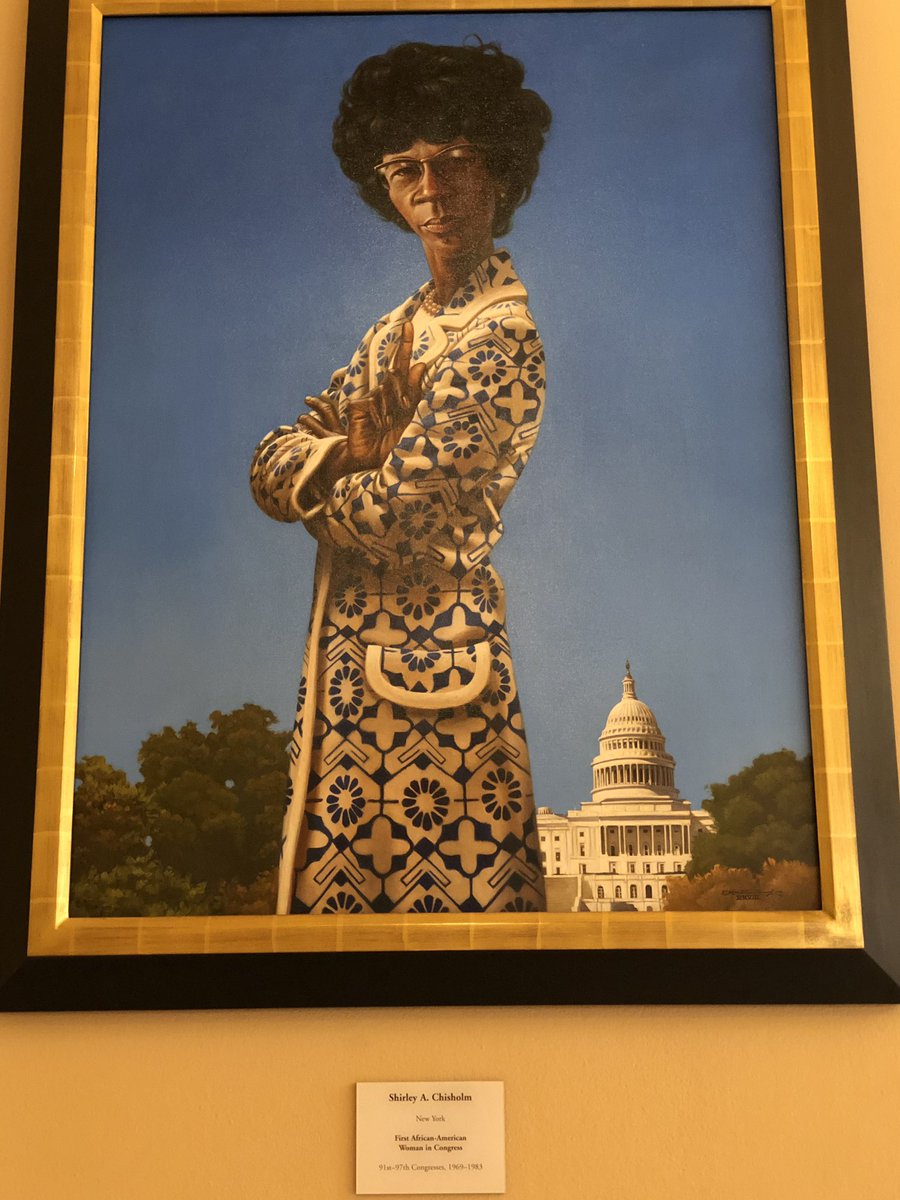 Was in DC today to talk about the #2020Census with Virginia’s congressional delegation.  Took a quick break to visit my favorite portrait in the Capitol