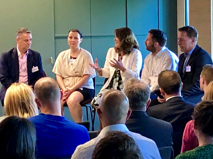 burnetcatherine's tweet photo. Talking #futureoffinancialservices @kpmguk #30voicesnextgen with inspiring ideas from the next generation, insights from FS leaders and finishing with an optimistic view on #FSScotland from @KateForbesMSP https://t.co/3Wz4edLrpQ
