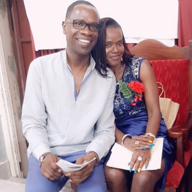 Sheldon99729709's tweet photo. At Aenon Town Primary Graduation 2019 myself as their Chairman and the  Principal of the school. https://t.co/EApt1mAuXw