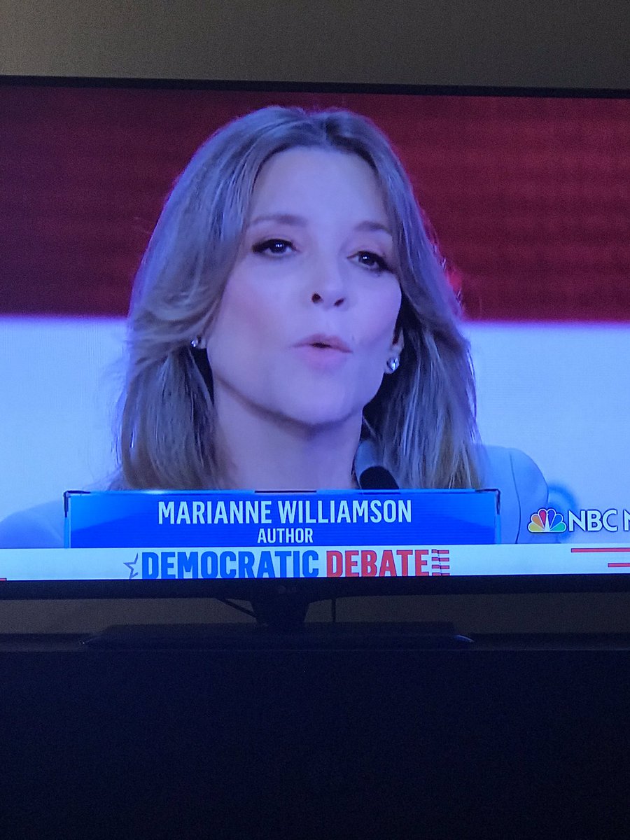 ChrisStigall's tweet image. This woman is ridiculous.  I want her to stay. #DemDebate