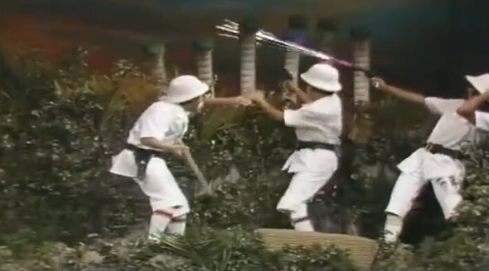 ピリカ 歴史知らない人が嘘だと思うけど本当の事言え ドリフのコントの最中に火災が起きたことがある 芝居用の銃の火花でセットが燃えるハプニングがありました 加トちゃん 火事だぞ 火事 山火事だ 山火事 長さん 山火事か 加トちゃん