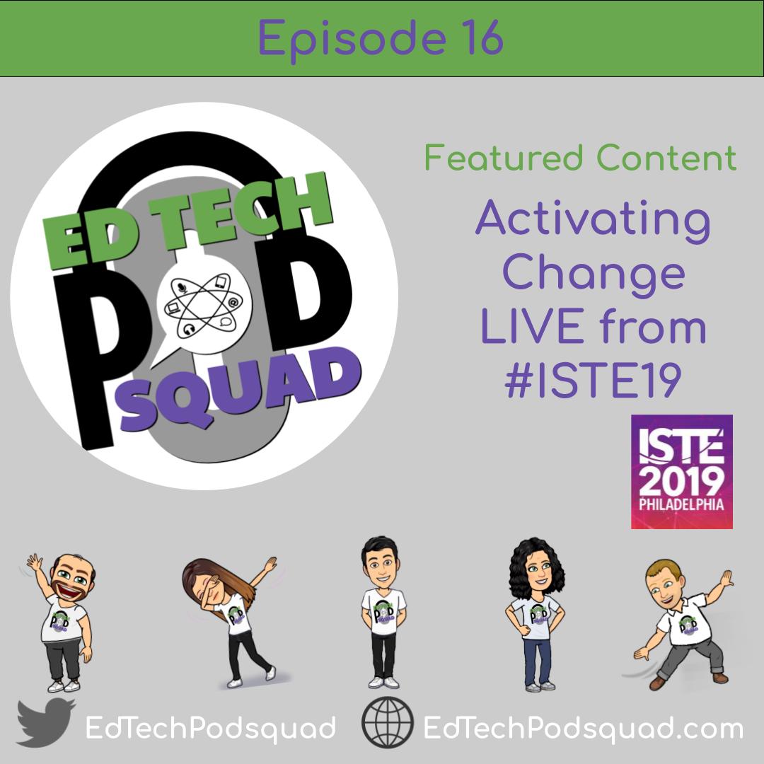 It was an honor to present at #ISTE19 We recorded a LIVE episode during our panel session! Catch it here bit.ly/ETPSep16 #NotAtISTE #edtechpodsquad #METCpd <a href="/OrchardFarmRV/">Orchard Farm RV</a> #OFarmPride #Foxc6strong #WSDproud #wsdlearns #fultonproud