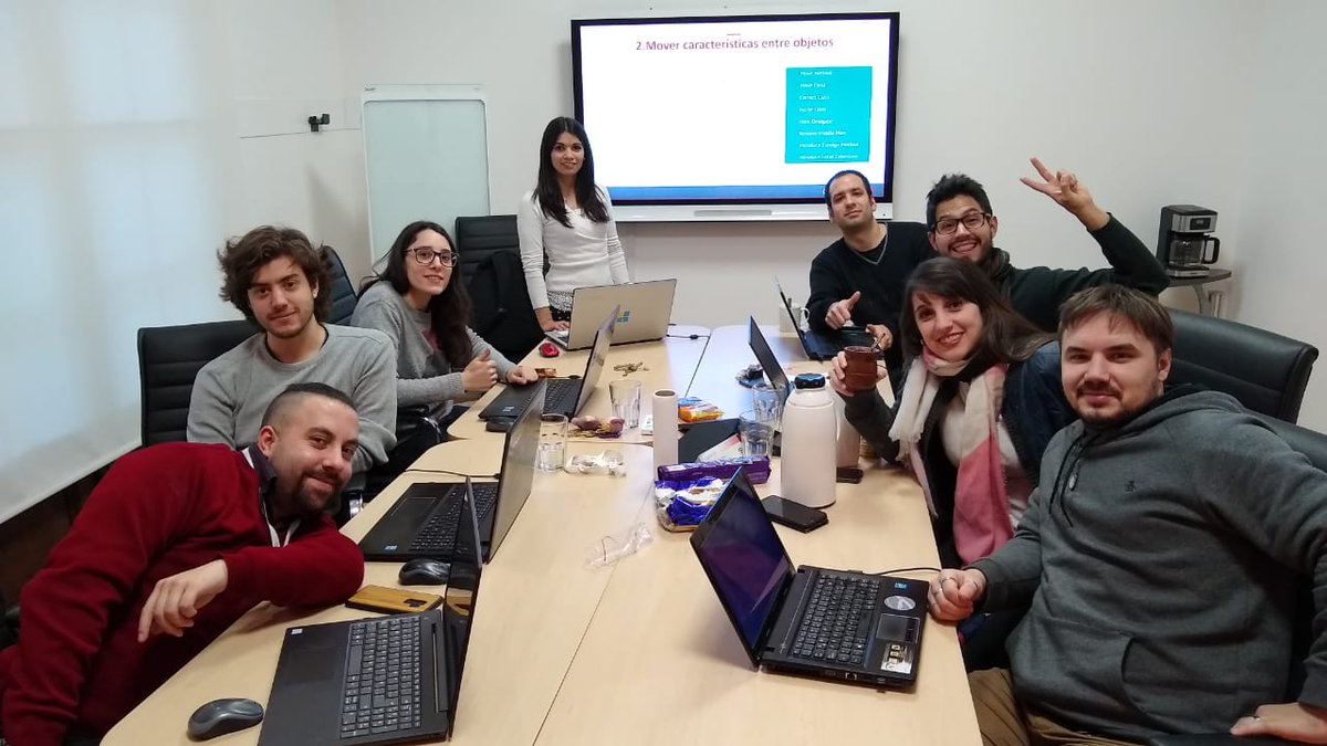 Jornada de capacitación y #meetup en @AlgeibaSA ! Orgulloso del #team y de compartir lo que hacemos con toda la comunidad de #it #Developer #infrastructure #ITPro :-) <a href="/SabryOrue/">Sabrina Orué</a> <a href="/Nodar_Flor/">Florencia Nodar</a> <a href="/FernandoSonego/">Fernando Sonego</a> y muchos más!