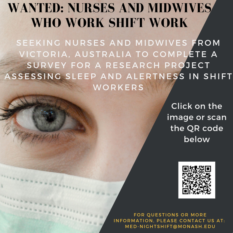 MonashSleepLab's tweet photo. NOW RECRUITING! #healthcareau #vicnurses #oznurses #vicmidwives @monashhealth @monashuni @alfredhealth @anmfvic
Sign up here: https://t.co/6VNIZfL1OY https://t.co/DBojEuFwJT
