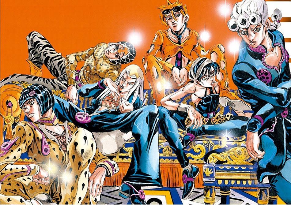 Jojos bizarre adventure part 5 anime