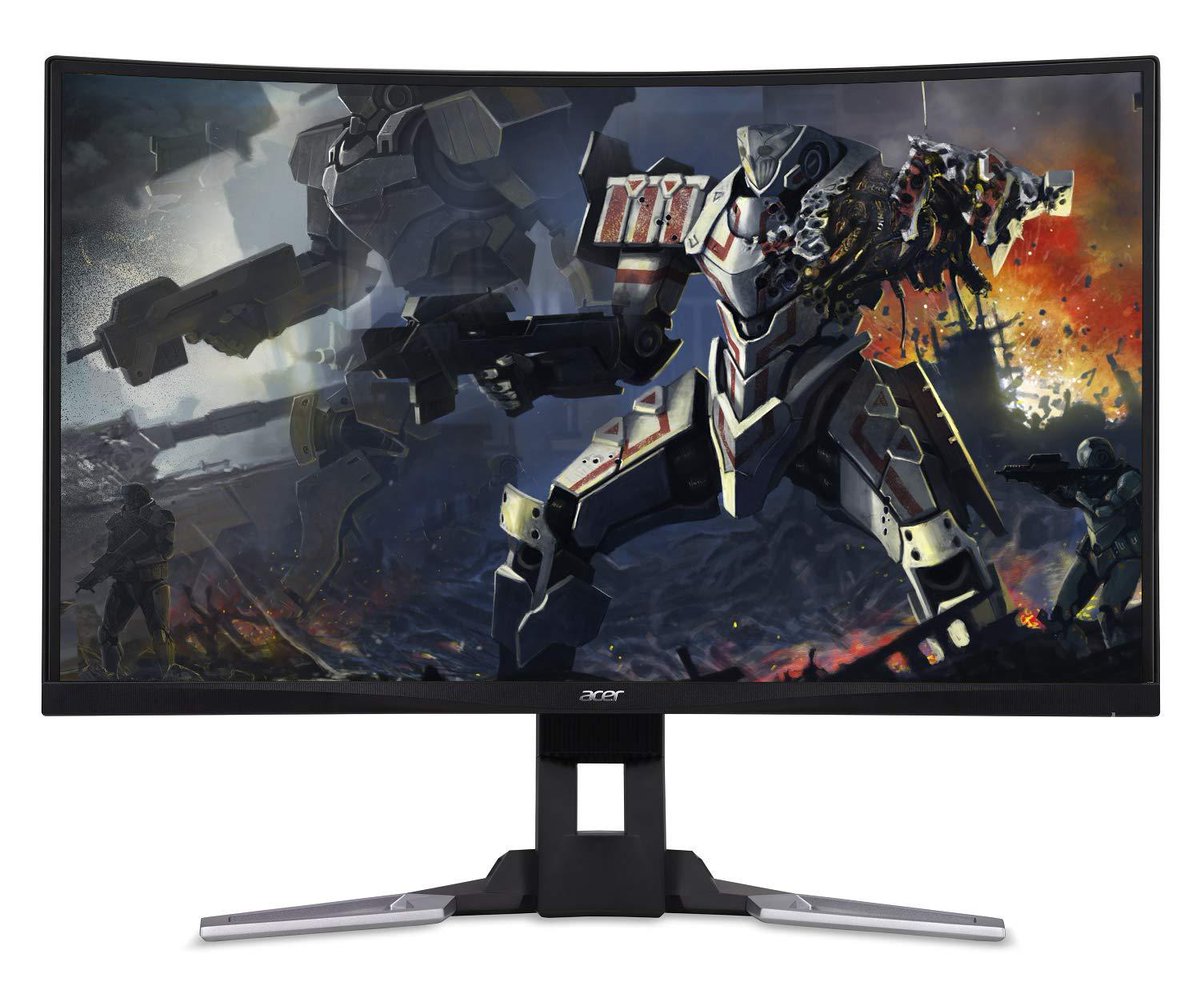 BargainBinning's tweet photo. STEAL!!

Get this Acer 31.5" Curved Gaming Monitor (1920 x 1080) and 144hz) for only $289.99!!

https://t.co/HXGnQNqs7M

#amd #pc #gaming #pcm #pcmasterrace #steals #deals #intel #ryzen #gamingdeals #gamingsteals #amazon #acer #acernitro #acerpredator
#144hz #gsync #freesync https://t.co/QGQDxS3sdC