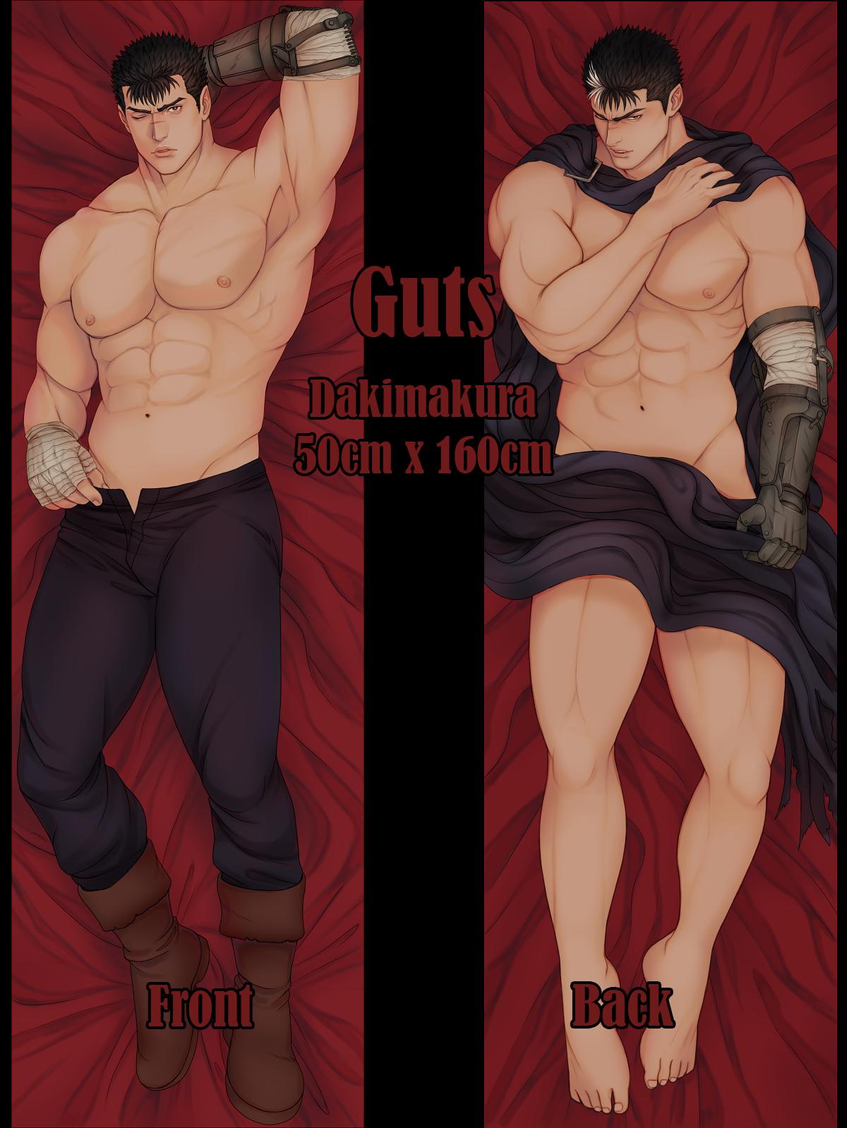 Guts berserk body clearance pillow