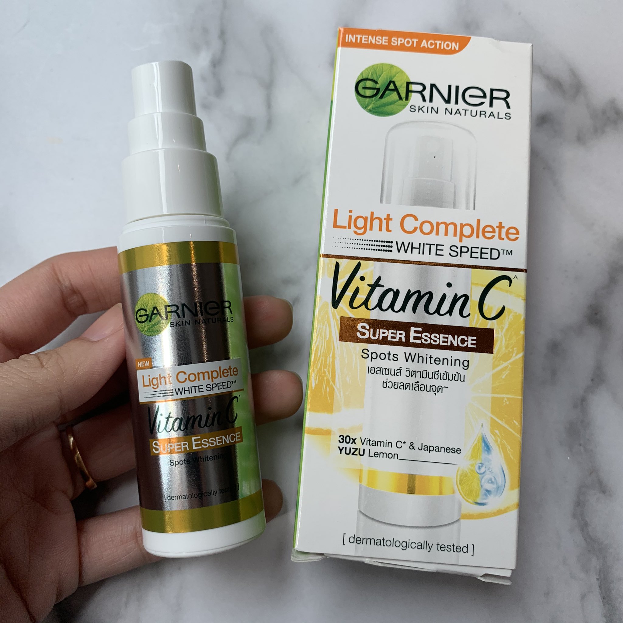 feedback serum garnier vitamin c